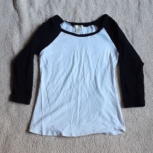 Womens Baseball Raglan Top